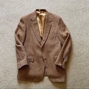 Harris Tweed Brown Sportcoat - SEE MEASUREMENTS